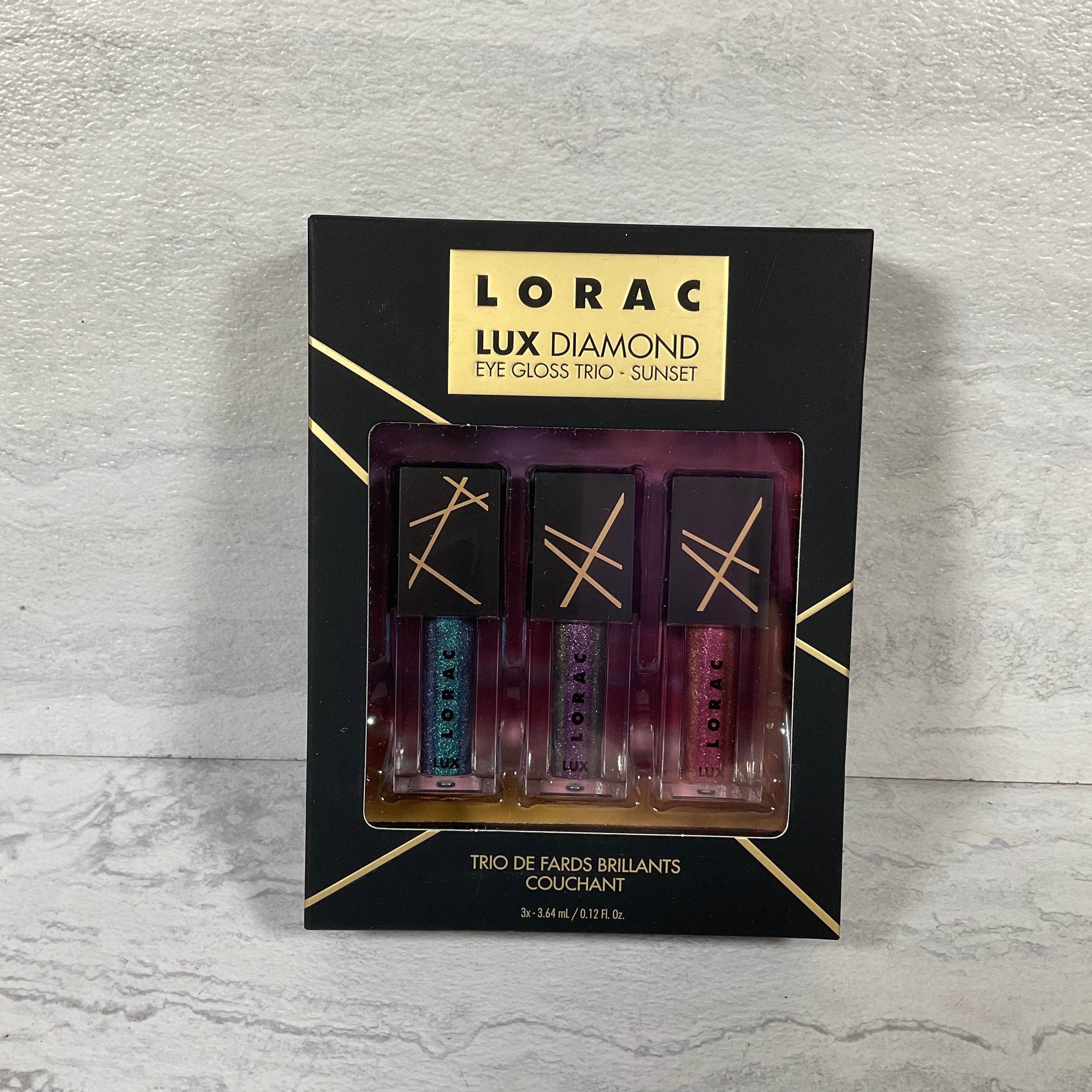 LUX Diamond Eye Gloss Trio, Sunset (7330245017838)